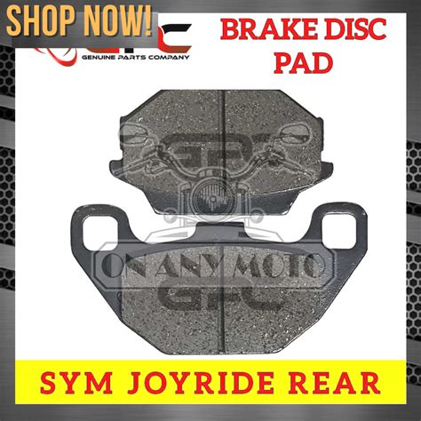 Gpc Sym Joyride Brake Disc Pads Rear Lazada Ph