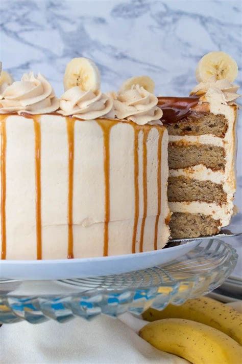 Banana Caramel Layer Cake Recipe Queenslee App Tit Recipe