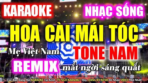 Karaoke Hoa C I M I T C Remix Tone Nam Nh C S Ng D H T T Ng