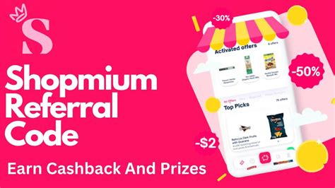 Shopmium Referral Code Get Up To Sign Up Bonus And Referral Bonus