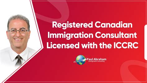 Registered Canadian Immigration Consultant Licensed With The Iccrc