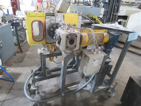 USED MAAG 4 CONTINUOUS SCREEN CHANGER WITH MELT PUMP Blades Machinery