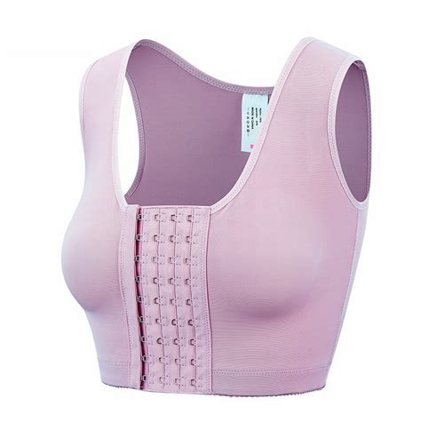 Gwaabd Plus Size Lingerie Body Shaping Onesie Body Fit And Chest Support Buckle Corset Top Body