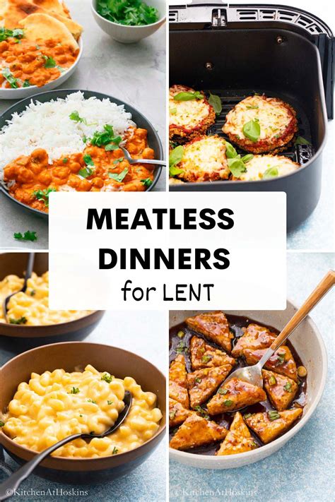 dinner recipes lent 10