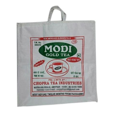 Printed White Base Kg Tea Pp Packaging Bag At Rs Piece In