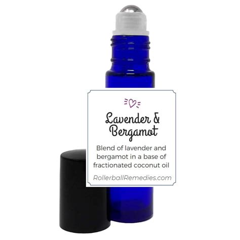 Lavender And Bergamot Essential Oil Roller Blend Loving Essential Oils