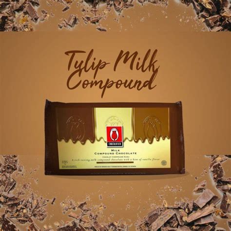 Tulip Milk Chocolate Compound 1 Kg And Repack 200gr Lazada Indonesia