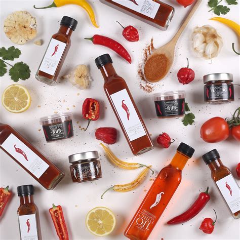 Hot And Spicy Chilli Sauce And Chilli Oil Gift Set Cooking Etsy