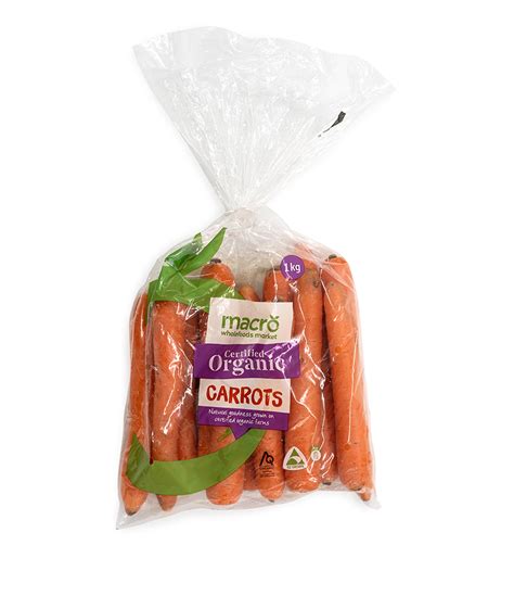 Organic Macro Carrots Prepack — So Sweet