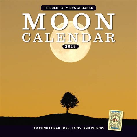 The Old Farmers Almanac 2019 Moon Calendar Old Farmers Almanac