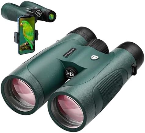 X Hd Binoculars For Adults High Powered With Upgraded Phone Adapter