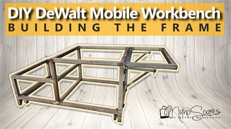 DIY DeWalt DWE 7492 Mobile Workbench Building The Frame Part 1