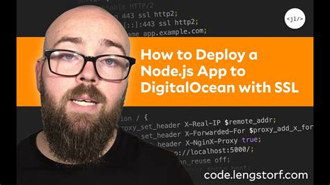 Tutorial How To Deploy A Node Js App To Digitalocean With A Free Ssl