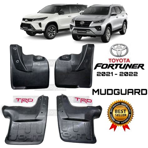 TOYOTA FORTUNER Accessories 2016 2023 Mud Guard Flaps RED TRD Fender