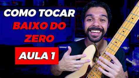 AULA 1 Como tocar BAIXO do ZERO até sua primeira música YouTube