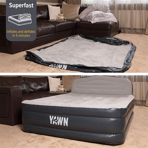 Yawn Air Bed Self Inflating Airbed Camping Mattress Blow Up Bed Built