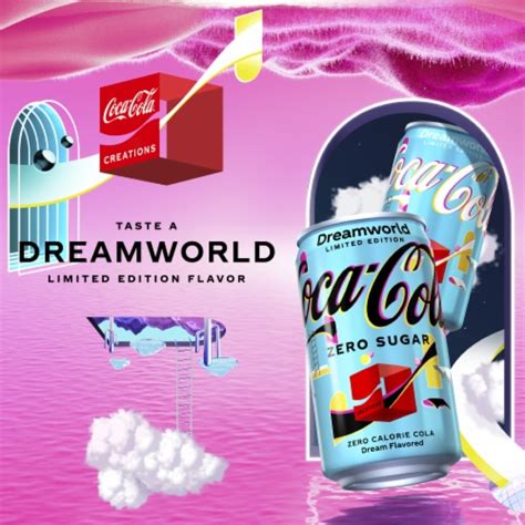 Coca Cola Zero Sugar Dreamworld Soda Mini Cans Ct Fl Oz