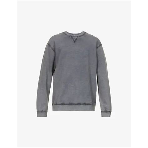 Replay Essential Crewneck Organic Cotton Sweatshirt Ash Grey