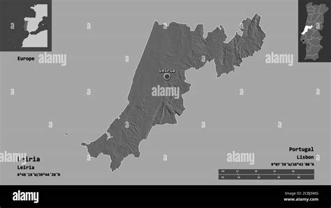 Leiria portugal map Black and White Stock Photos & Images - Alamy