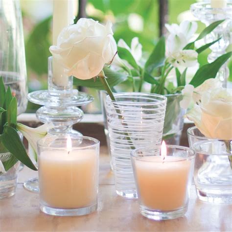 Velas De Cristal Para Eventos Y Decoraci N Mesas Bonitas Decoragloba