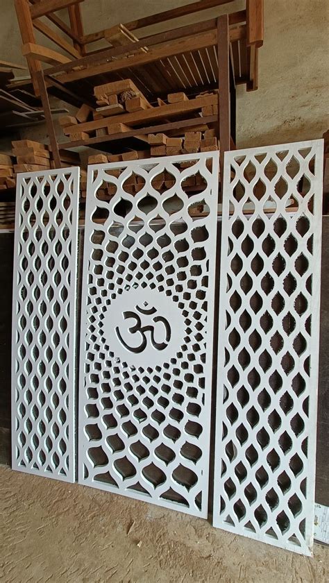mandir door jali design simple