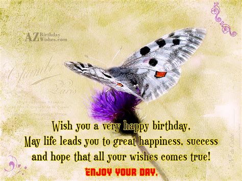 Birthday Wishes With Butterfly Page 2