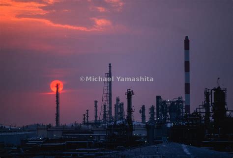 MichaelYamashita | Shell Oil Refinery. .Shell's biggest world wide and ...