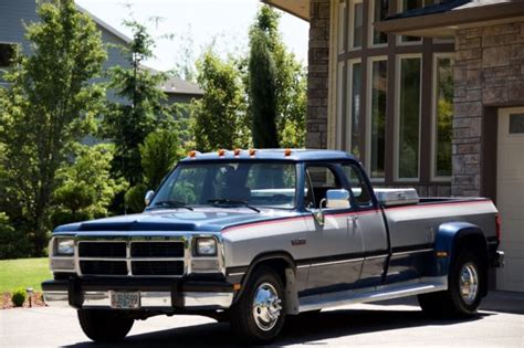 1992 Dodge Ram 350 Club Cab Cummins Turbo Diesel Only 67000 Original