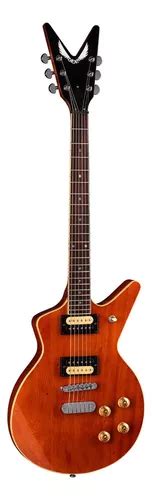 Guitarra El Trica Natural Dean Cadillac Natural Mahogany Color