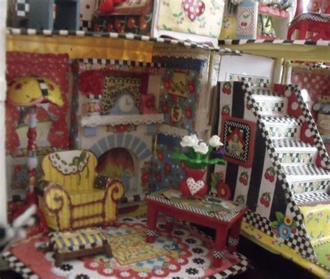 Mary Engelbreit Carousel Dollhouse Miniatures Doll House Fair