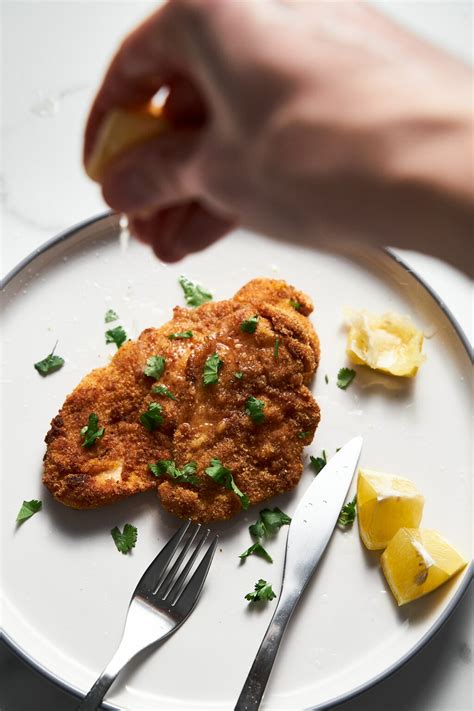 Crispy Oven Baked Chicken Schnitzel Recipe