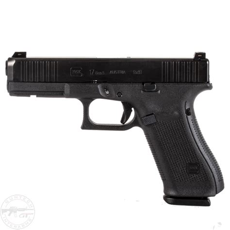 Glock 17 Gen4 9mm With Steel Luminiscent Sights Guntech Interarms