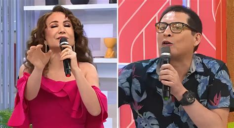 Janet Barboza Coquetea Con Carloncho EN VIVO Tengo Un Placer Culposo