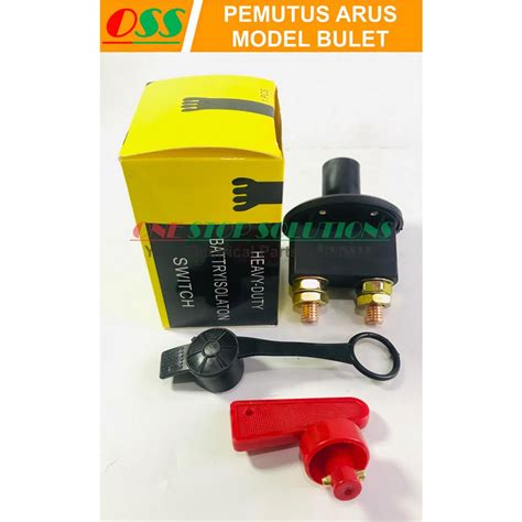 Jual Heavy Duty Battery Isolation Switch Pemutus Arus Listrik Model Bulet Shopee Indonesia