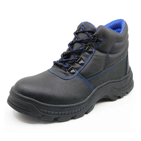 China Heat Resistant Rubber Sole Steel Toe Cap Work Shoes Safety For Men