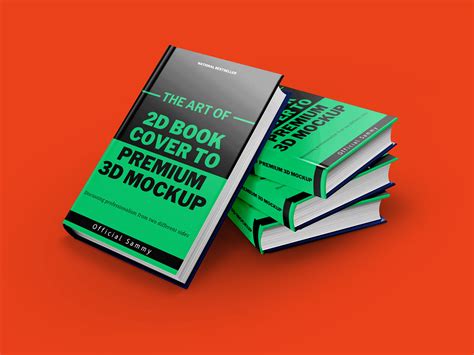 3d Book Cover Mockup Ebook Mockup Upwork