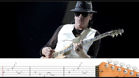 Smooth Carlos Santana Guitar Tab Youtube