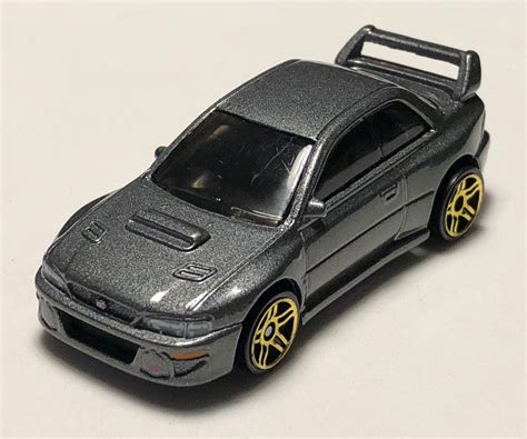 Hot Wheels Subaru Impreza 22b Sti Version 98 Dark Grey 124 250 1 64 2021 M Good Product Low