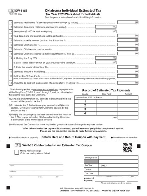 Form Ok Ow Es Fill Online Printable Fillable Blank