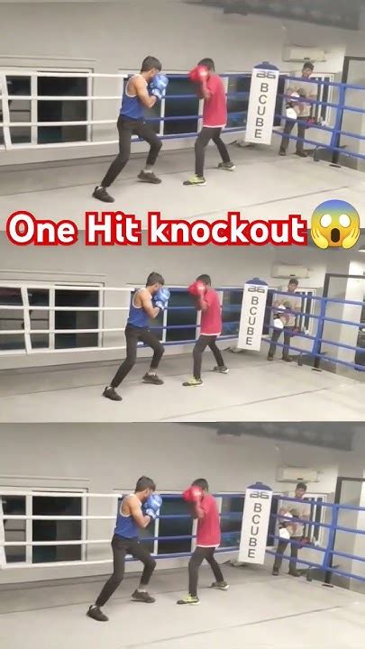 One Hit Knockout 😱😱 Boxing 🥊🥊 Shorts Viral Youtubeshorts Boxing