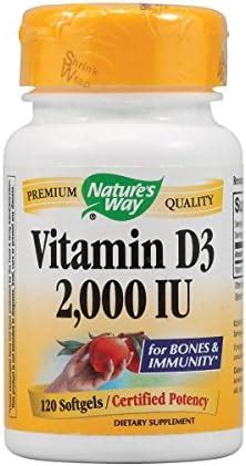 Amazon Nature S Way Vitamin D Iu Softgel Health