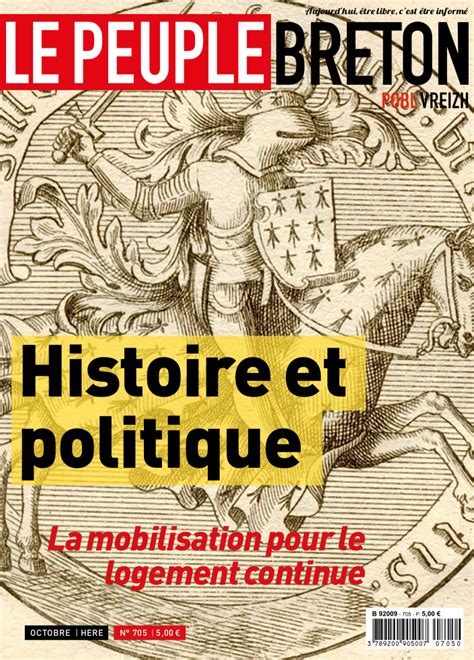 Histoire Et Politique Le Peuple Breton D Octobre 2022