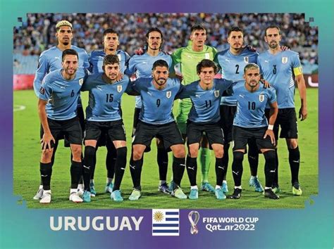 Uruguai Sele O Em Figurinhas Da Copa Uruguai Copa Do Mundo