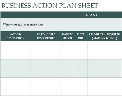 29 Perfect Business Action Plan Examples [pdf And Word] Day To Day Email