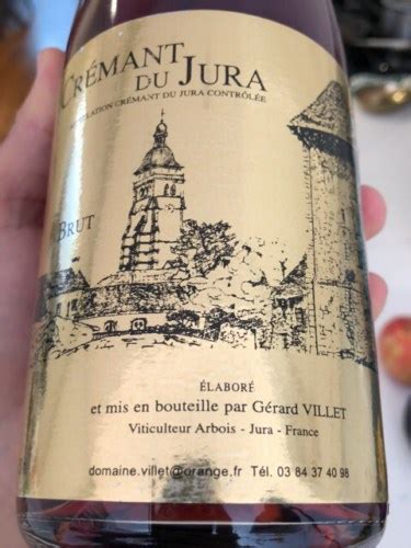 N V Gerard Villet Cr Mant Du Jura Brut Ros Vivino Us