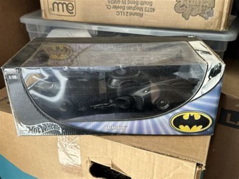Batmobile Batman Hot Wheels Elite Michael Keaton Tim Burton