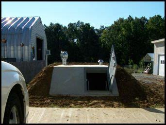 We Are Proud To Offer Slope Front Concrete Storm Shelters For The