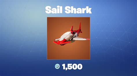 Sail Shark Fortnite Glider YouTube