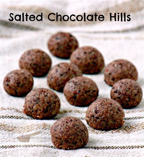 Salted Chocolate Hills - Manila Spoon