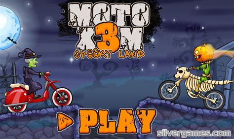 Moto X3M Spooky Land - Play Online on SilverGames 🕹️